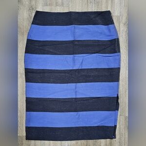 Banana Republic Shimmer Rugby Stripe Skirt-Size 14 *NWT*